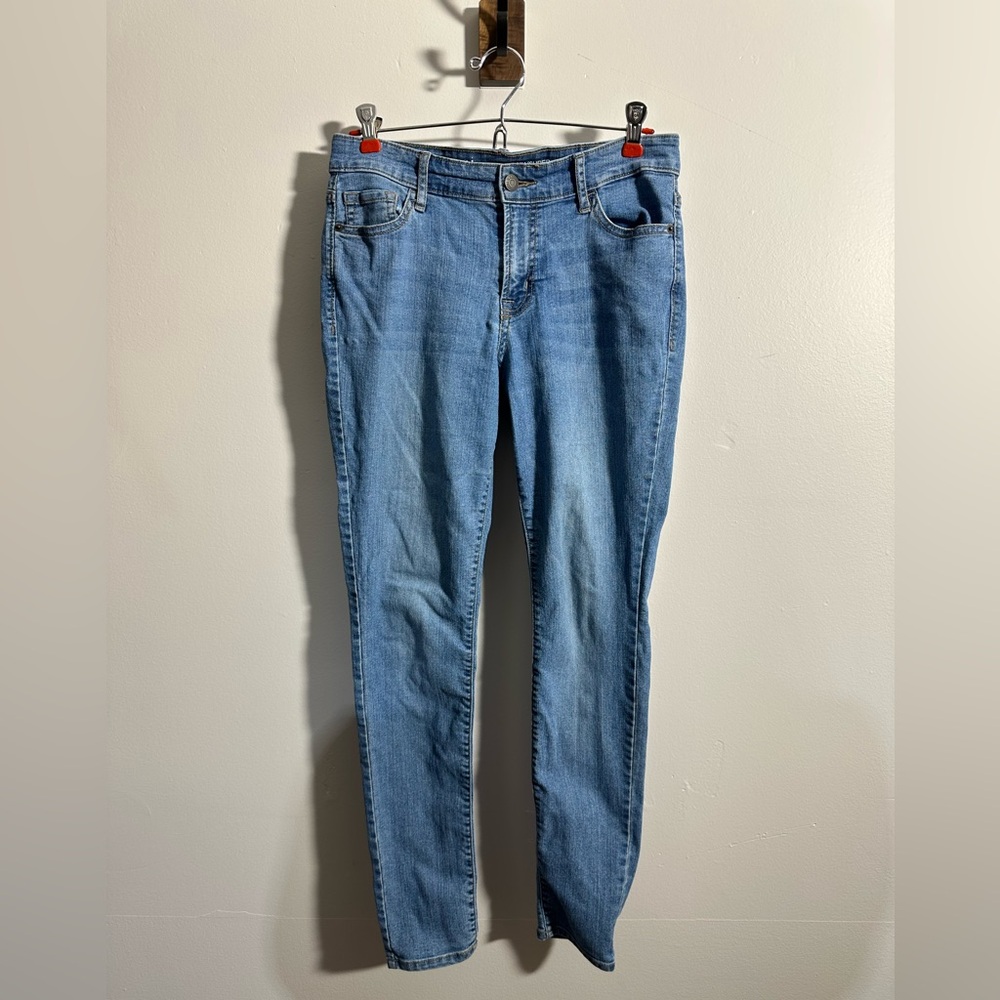 Old Navy Women's‎ 6 Regular Super Skinny Medium Wash Stretch Jeans | SKU 0742
